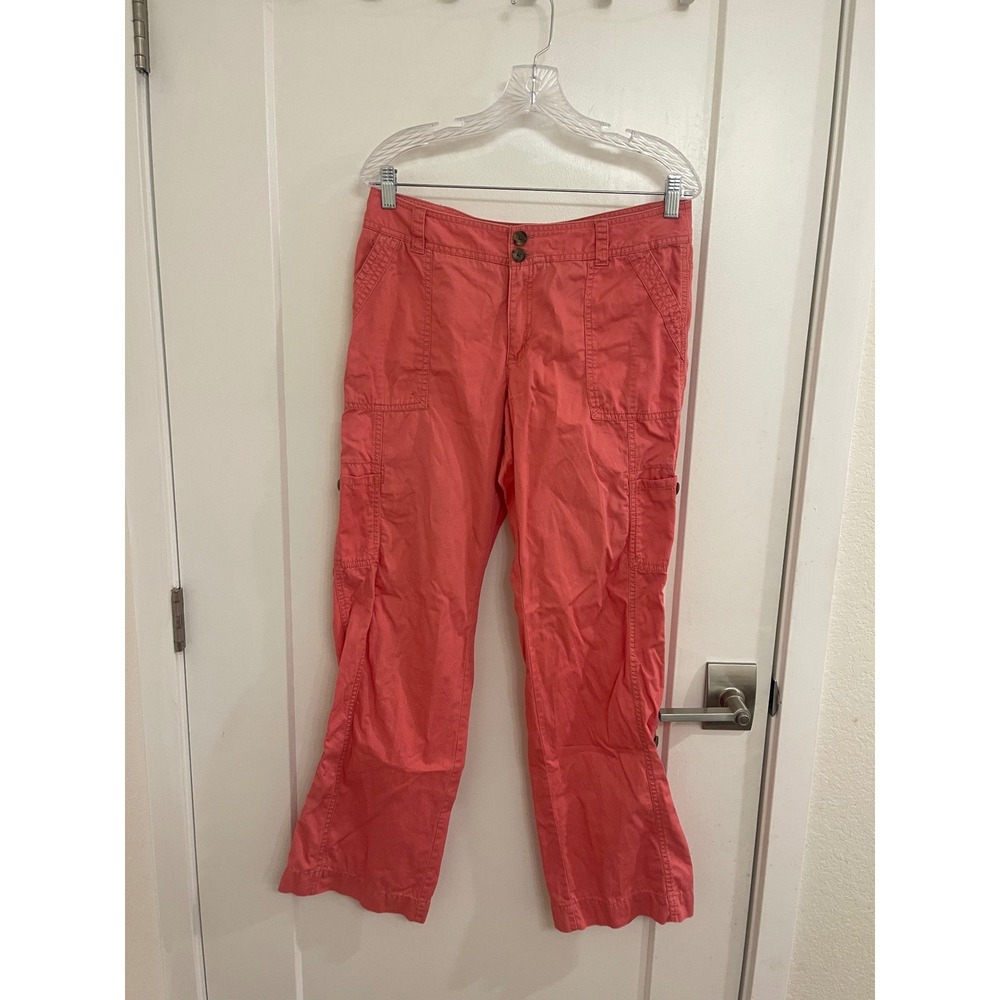 Vintage Y2K Pink Cargo Pants Streetwear Summer Spring Cotton Retro‎